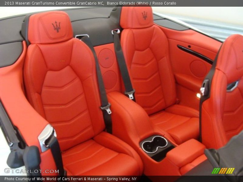 Rear Seat of 2013 GranTurismo Convertible GranCabrio MC