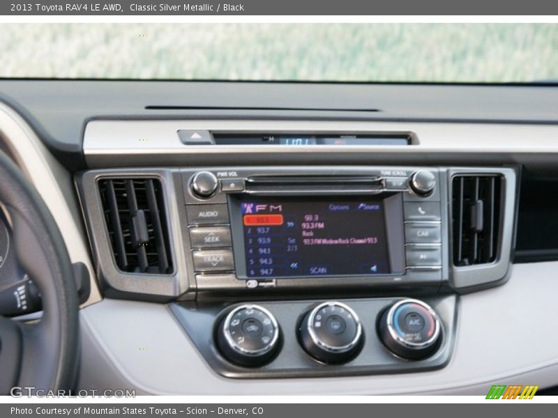 Classic Silver Metallic / Black 2013 Toyota RAV4 LE AWD