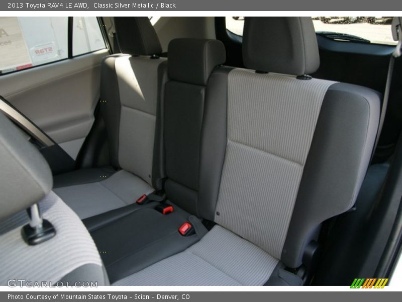 Classic Silver Metallic / Black 2013 Toyota RAV4 LE AWD