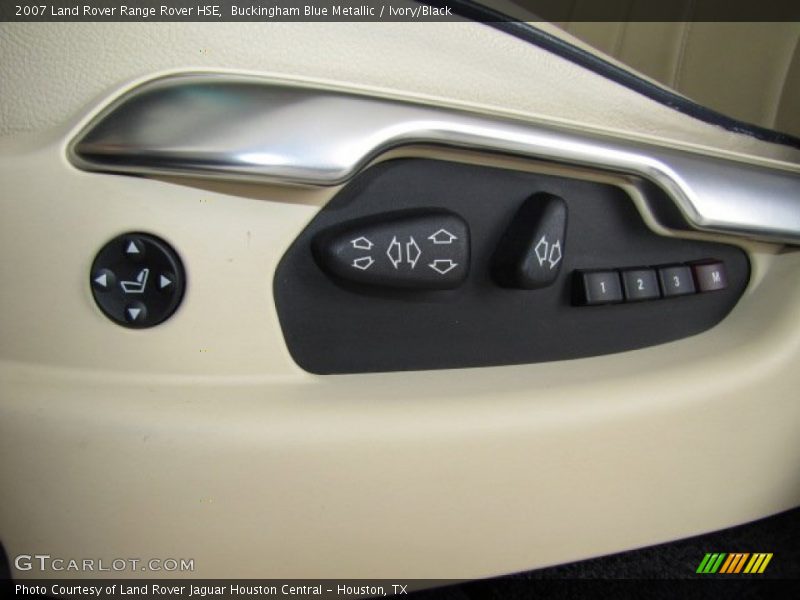 Controls of 2007 Range Rover HSE