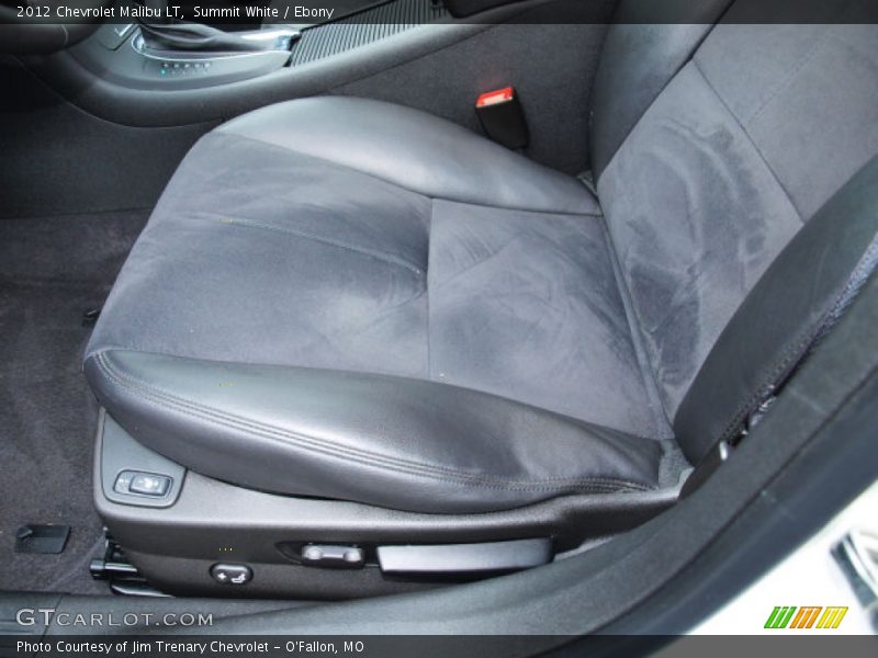 Summit White / Ebony 2012 Chevrolet Malibu LT