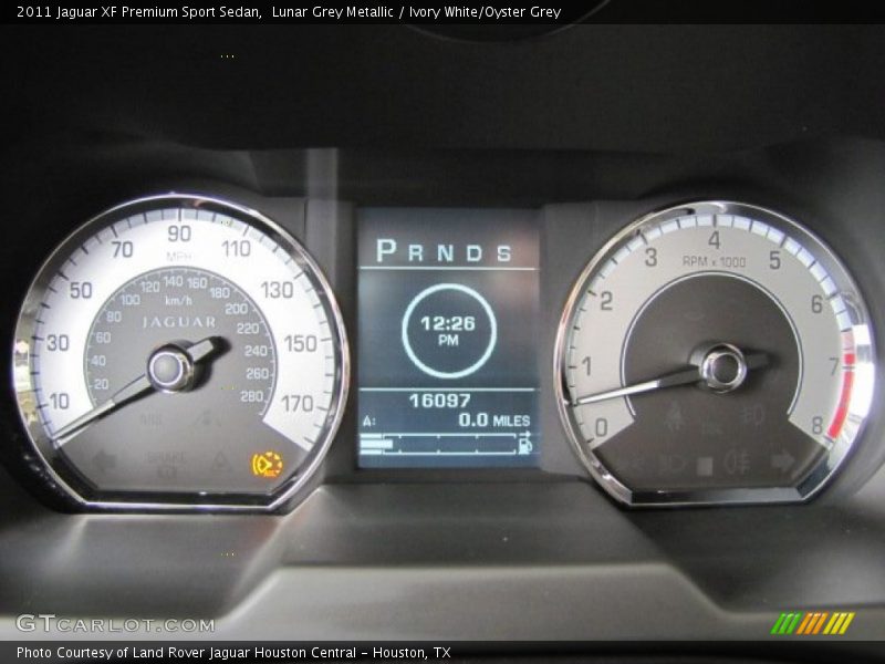 Lunar Grey Metallic / Ivory White/Oyster Grey 2011 Jaguar XF Premium Sport Sedan