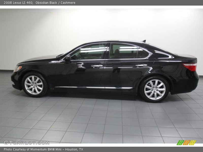 Obsidian Black / Cashmere 2008 Lexus LS 460