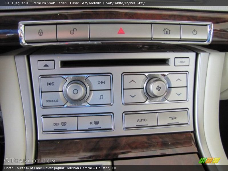 Lunar Grey Metallic / Ivory White/Oyster Grey 2011 Jaguar XF Premium Sport Sedan