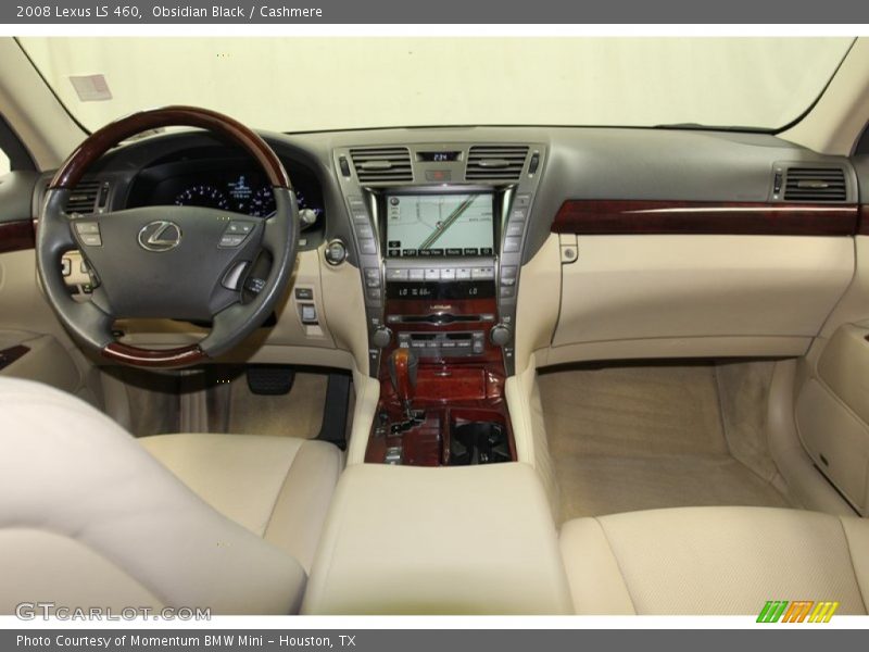 Obsidian Black / Cashmere 2008 Lexus LS 460