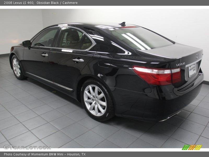 Obsidian Black / Cashmere 2008 Lexus LS 460