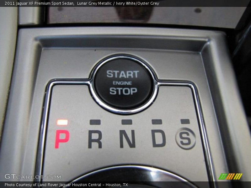 Lunar Grey Metallic / Ivory White/Oyster Grey 2011 Jaguar XF Premium Sport Sedan