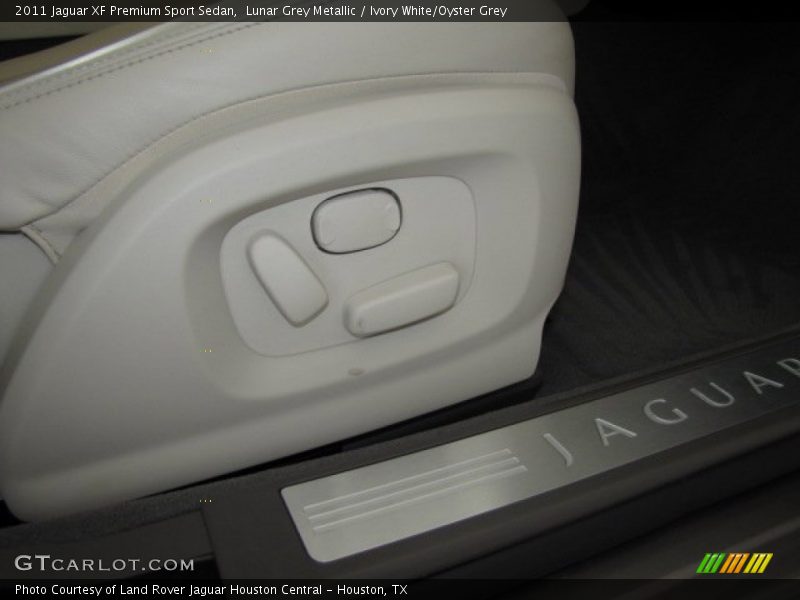 Lunar Grey Metallic / Ivory White/Oyster Grey 2011 Jaguar XF Premium Sport Sedan