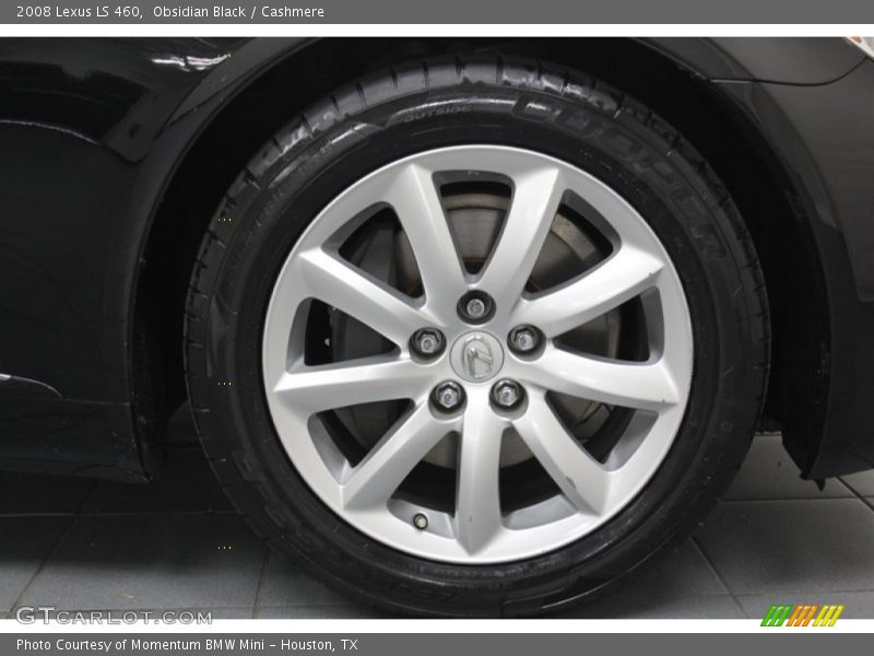 Obsidian Black / Cashmere 2008 Lexus LS 460