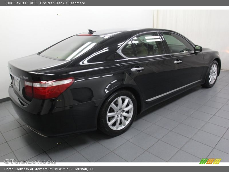 Obsidian Black / Cashmere 2008 Lexus LS 460