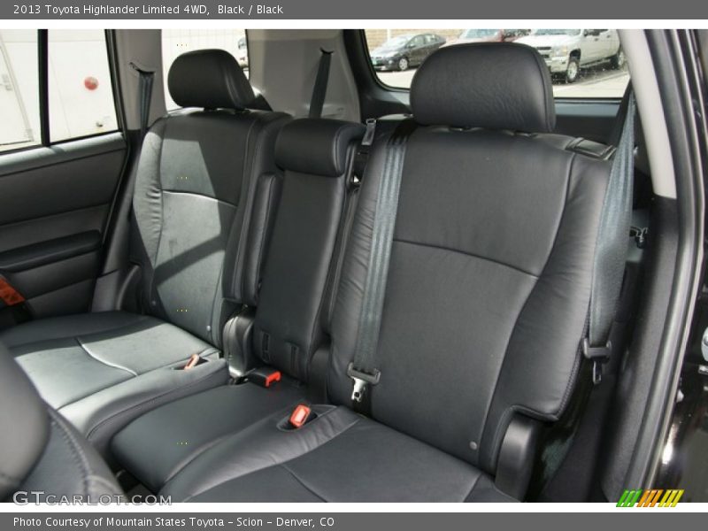 Black / Black 2013 Toyota Highlander Limited 4WD