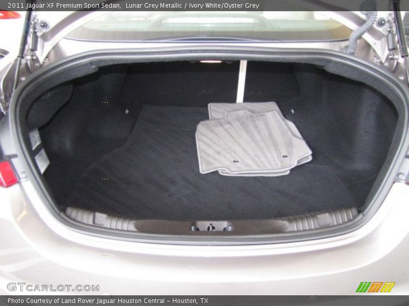 Lunar Grey Metallic / Ivory White/Oyster Grey 2011 Jaguar XF Premium Sport Sedan