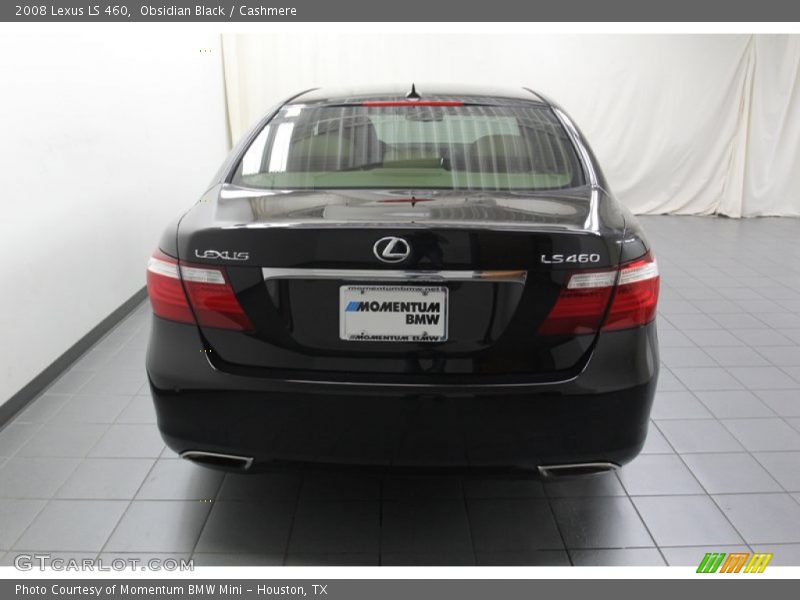 Obsidian Black / Cashmere 2008 Lexus LS 460