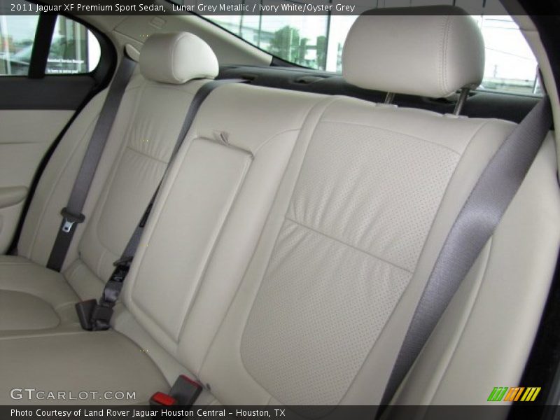 Lunar Grey Metallic / Ivory White/Oyster Grey 2011 Jaguar XF Premium Sport Sedan