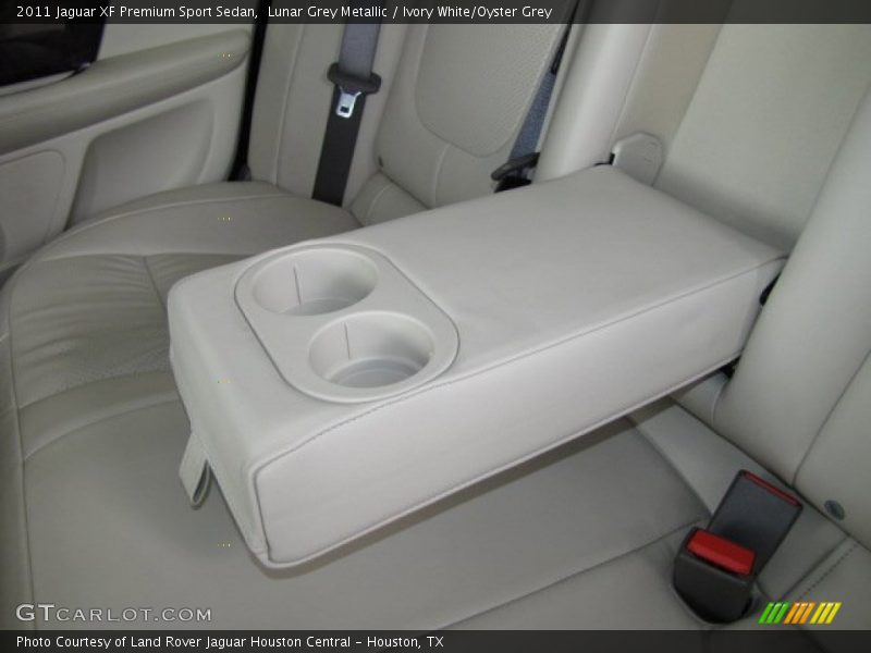 Lunar Grey Metallic / Ivory White/Oyster Grey 2011 Jaguar XF Premium Sport Sedan