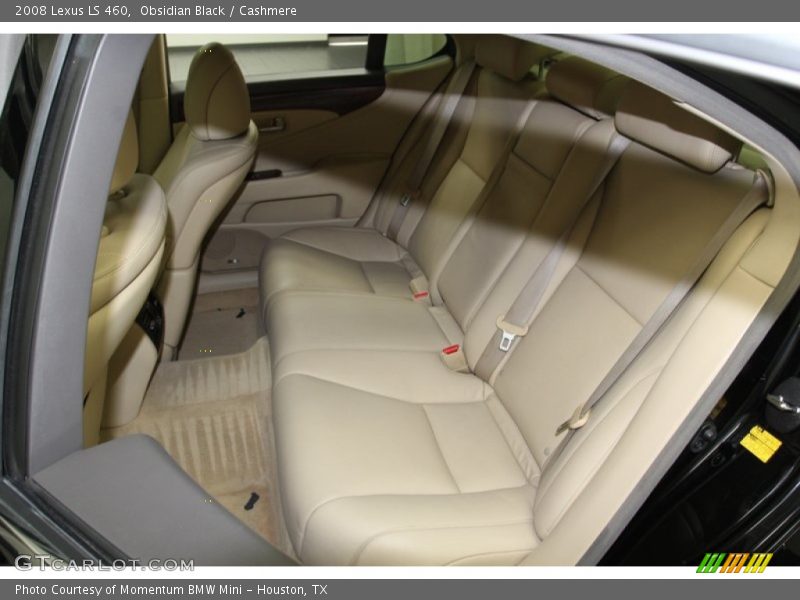 Obsidian Black / Cashmere 2008 Lexus LS 460