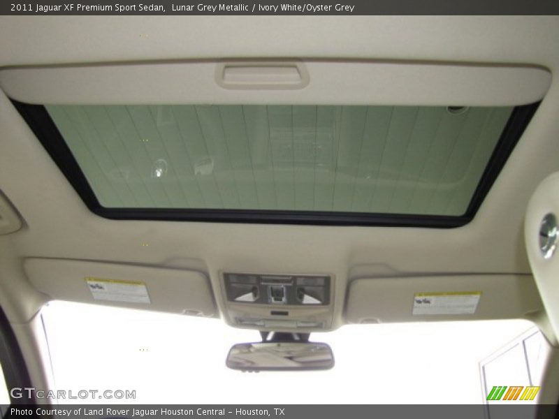 Lunar Grey Metallic / Ivory White/Oyster Grey 2011 Jaguar XF Premium Sport Sedan