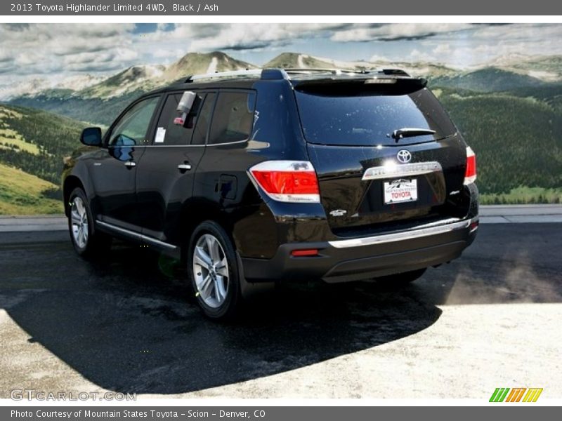 Black / Ash 2013 Toyota Highlander Limited 4WD