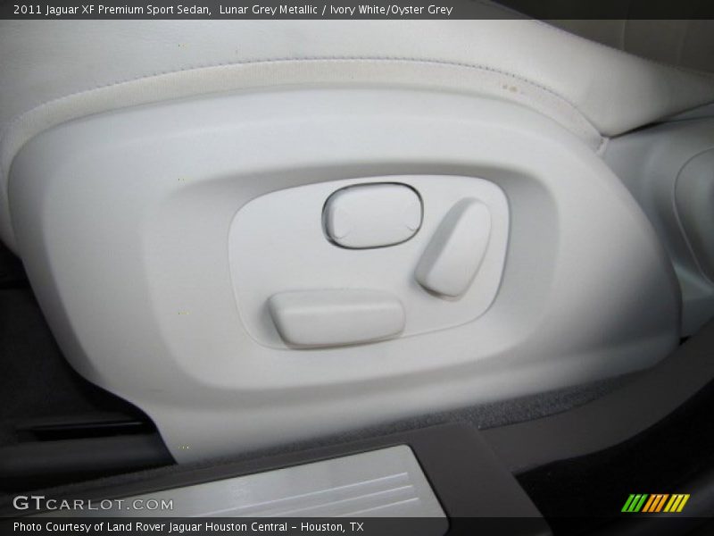 Lunar Grey Metallic / Ivory White/Oyster Grey 2011 Jaguar XF Premium Sport Sedan