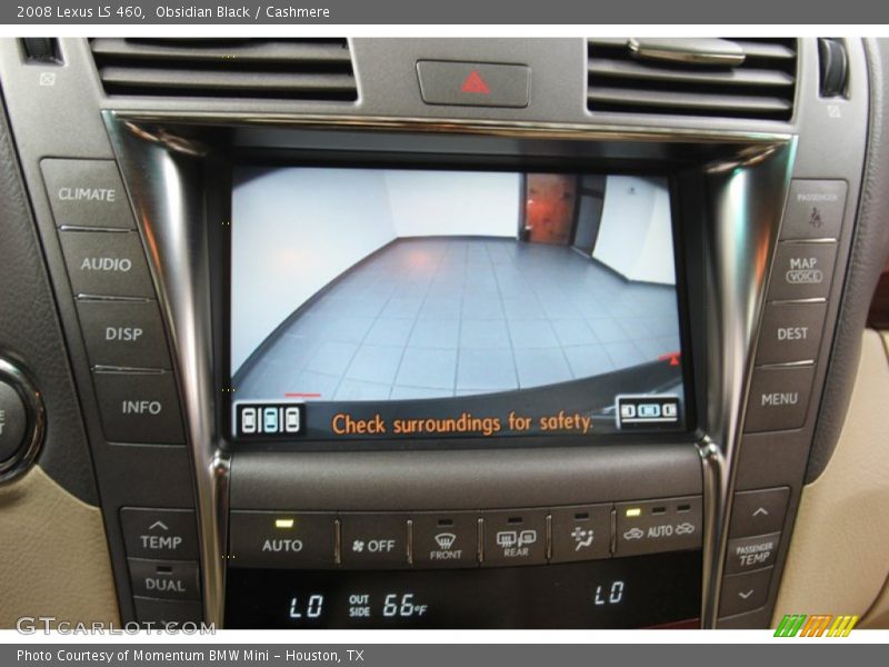 Obsidian Black / Cashmere 2008 Lexus LS 460