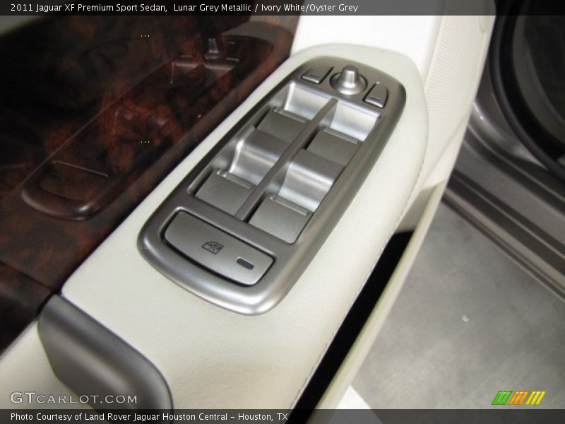 Lunar Grey Metallic / Ivory White/Oyster Grey 2011 Jaguar XF Premium Sport Sedan