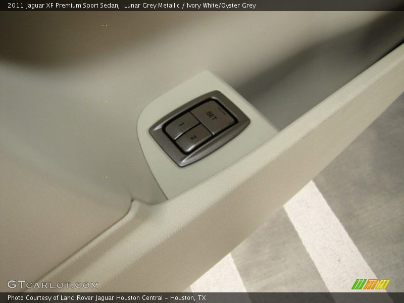 Lunar Grey Metallic / Ivory White/Oyster Grey 2011 Jaguar XF Premium Sport Sedan