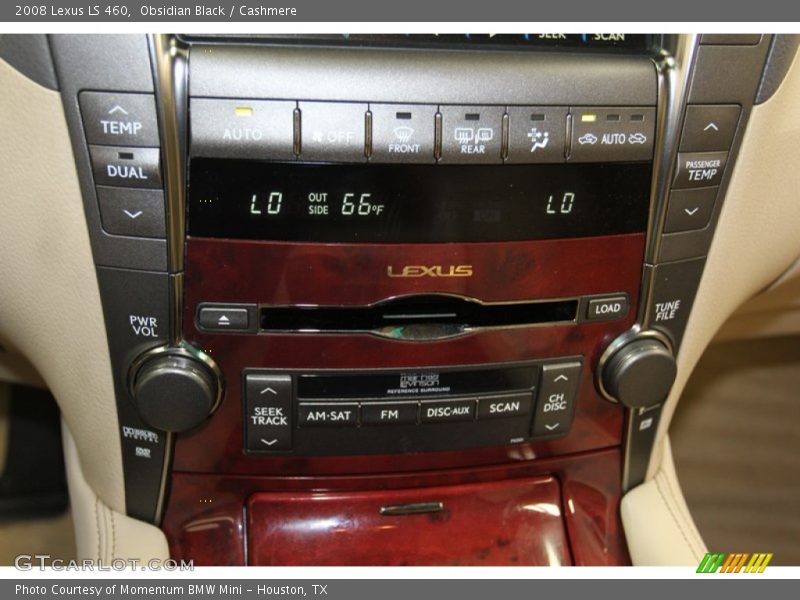 Obsidian Black / Cashmere 2008 Lexus LS 460