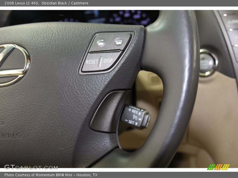 Obsidian Black / Cashmere 2008 Lexus LS 460