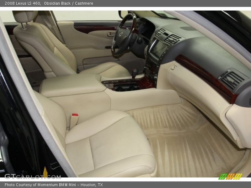 Obsidian Black / Cashmere 2008 Lexus LS 460