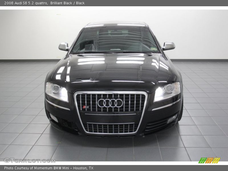 Brilliant Black / Black 2008 Audi S8 5.2 quattro