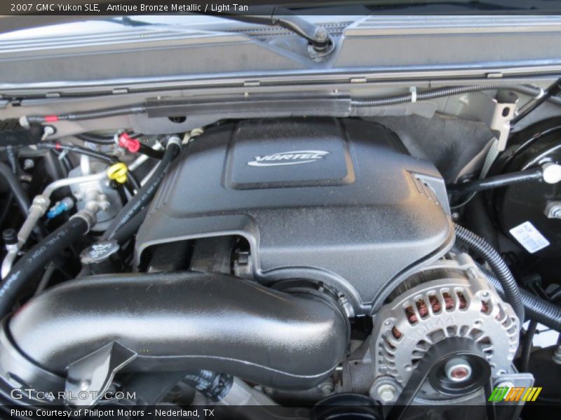 Antique Bronze Metallic / Light Tan 2007 GMC Yukon SLE