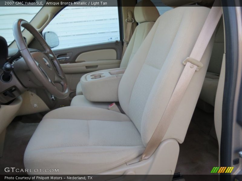 Antique Bronze Metallic / Light Tan 2007 GMC Yukon SLE