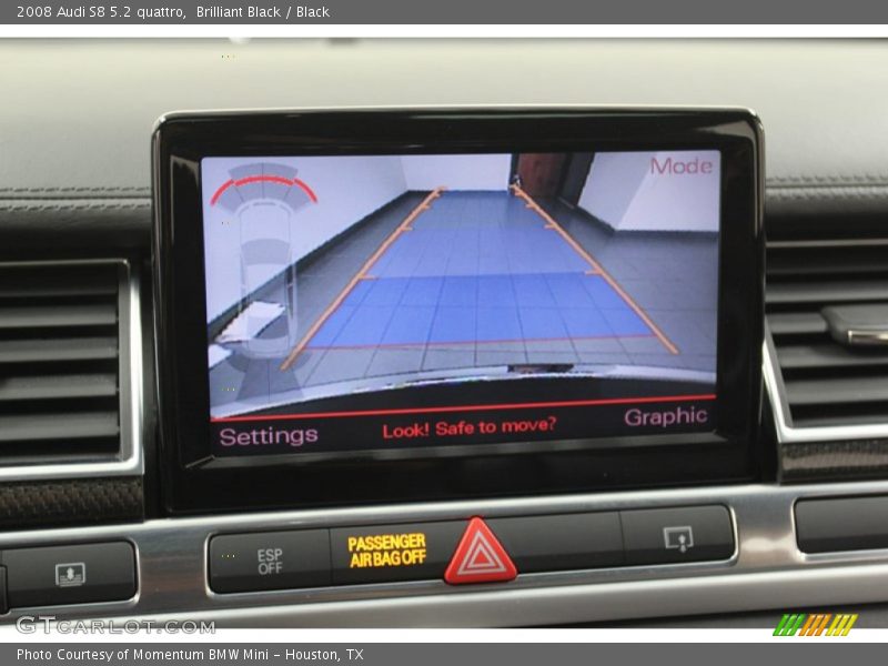 Brilliant Black / Black 2008 Audi S8 5.2 quattro