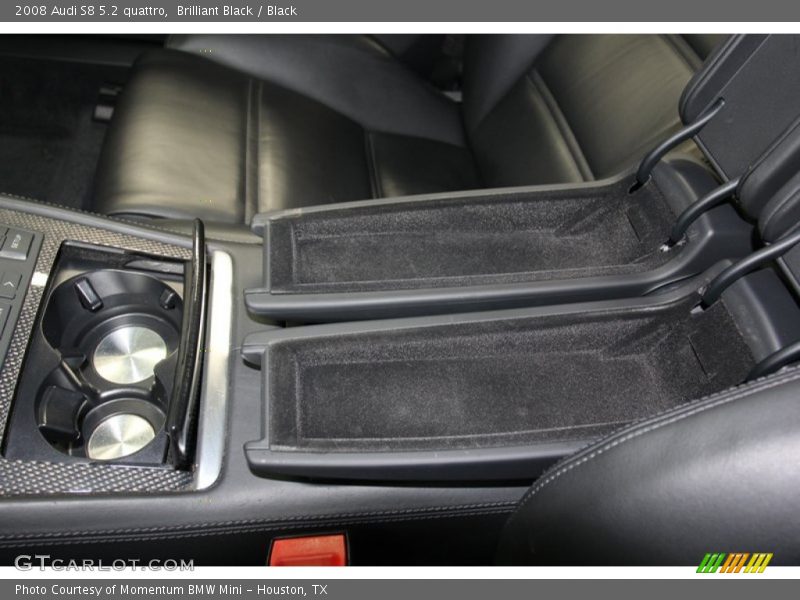 Brilliant Black / Black 2008 Audi S8 5.2 quattro