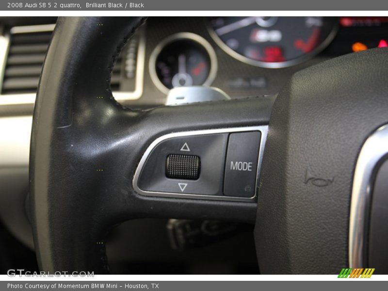 Controls of 2008 S8 5.2 quattro
