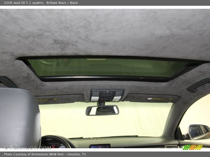 Sunroof of 2008 S8 5.2 quattro