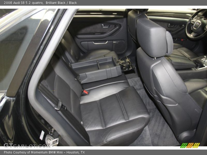Rear Seat of 2008 S8 5.2 quattro