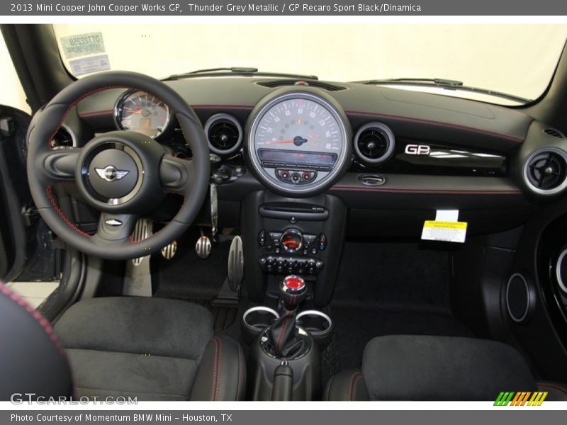 Dashboard of 2013 Cooper John Cooper Works GP