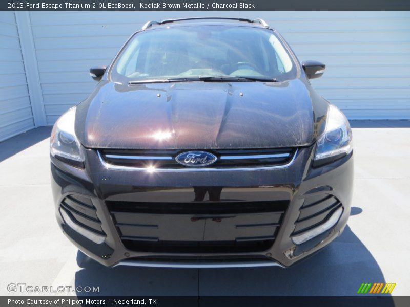  2013 Escape Titanium 2.0L EcoBoost Kodiak Brown Metallic