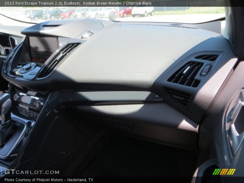 Kodiak Brown Metallic / Charcoal Black 2013 Ford Escape Titanium 2.0L EcoBoost