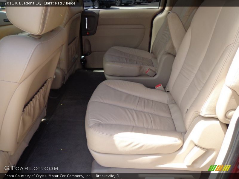 Claret Red / Beige 2011 Kia Sedona EX