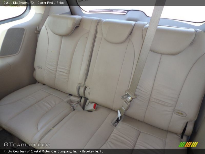 Claret Red / Beige 2011 Kia Sedona EX