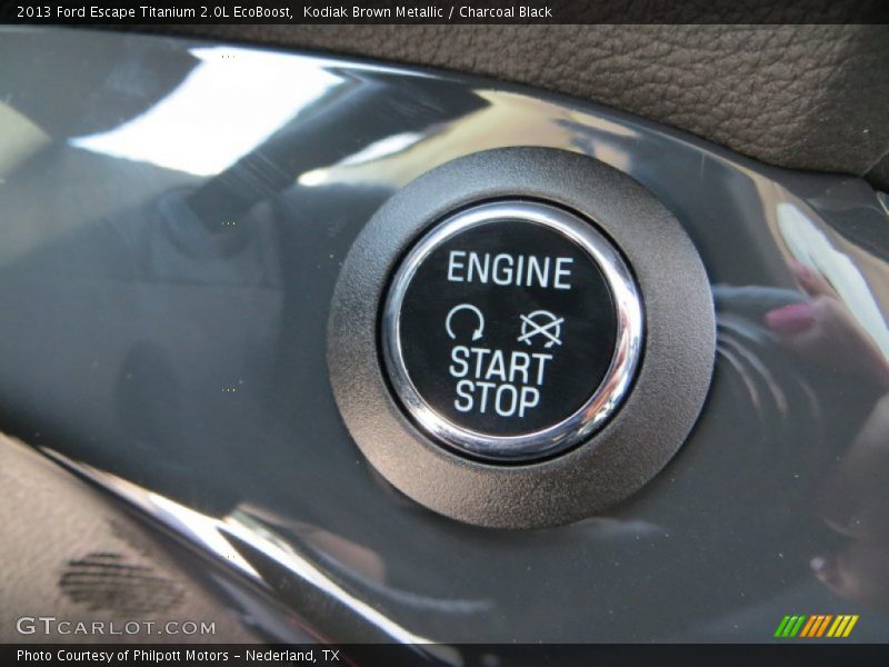 Controls of 2013 Escape Titanium 2.0L EcoBoost