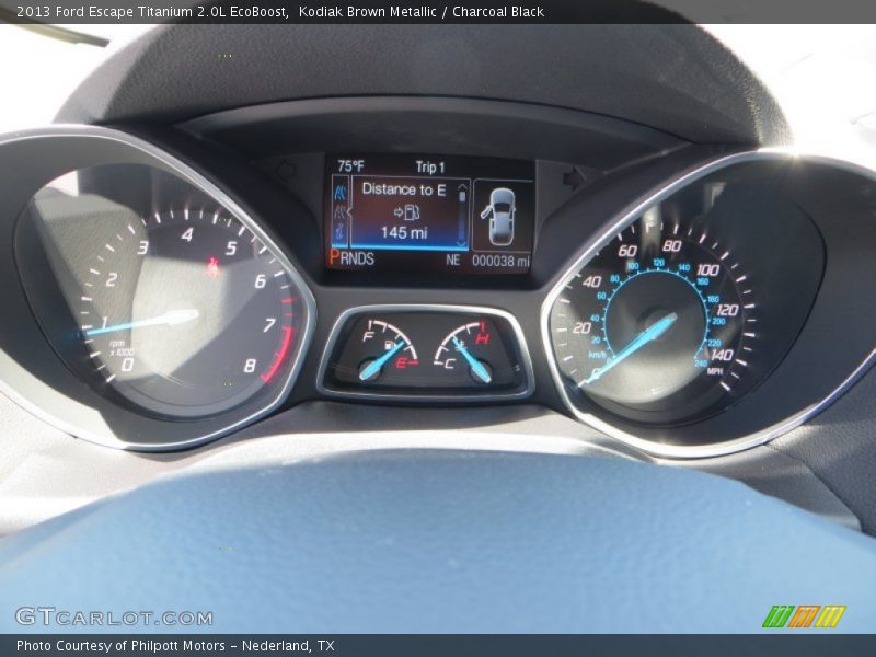  2013 Escape Titanium 2.0L EcoBoost Titanium 2.0L EcoBoost Gauges