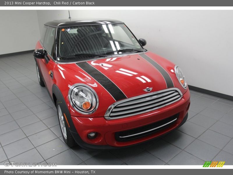 Chili Red / Carbon Black 2013 Mini Cooper Hardtop
