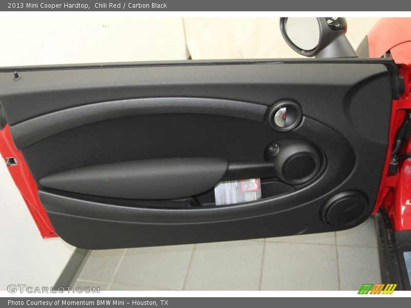 Chili Red / Carbon Black 2013 Mini Cooper Hardtop