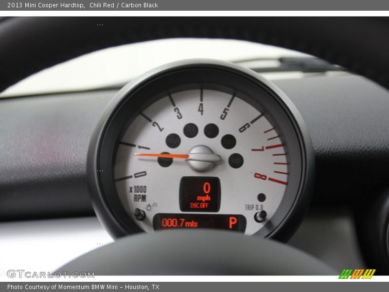 Chili Red / Carbon Black 2013 Mini Cooper Hardtop