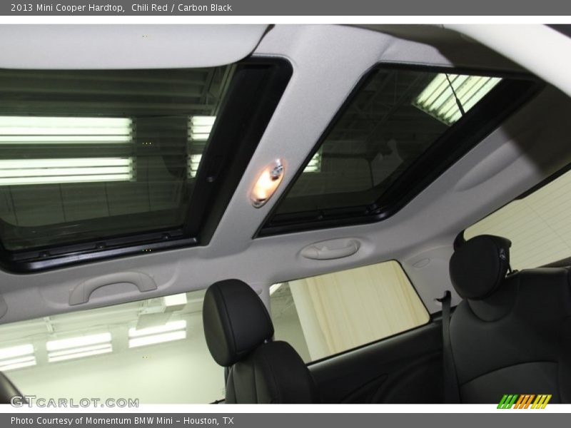 Chili Red / Carbon Black 2013 Mini Cooper Hardtop