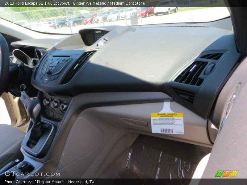 Ginger Ale Metallic / Medium Light Stone 2013 Ford Escape SE 1.6L EcoBoost
