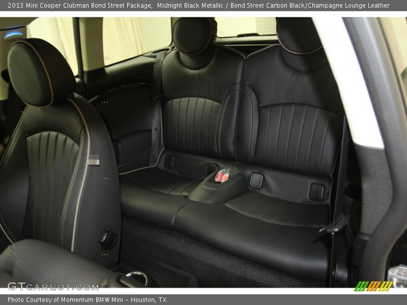 Rear Seat of 2013 Cooper Clubman Bond Street Package